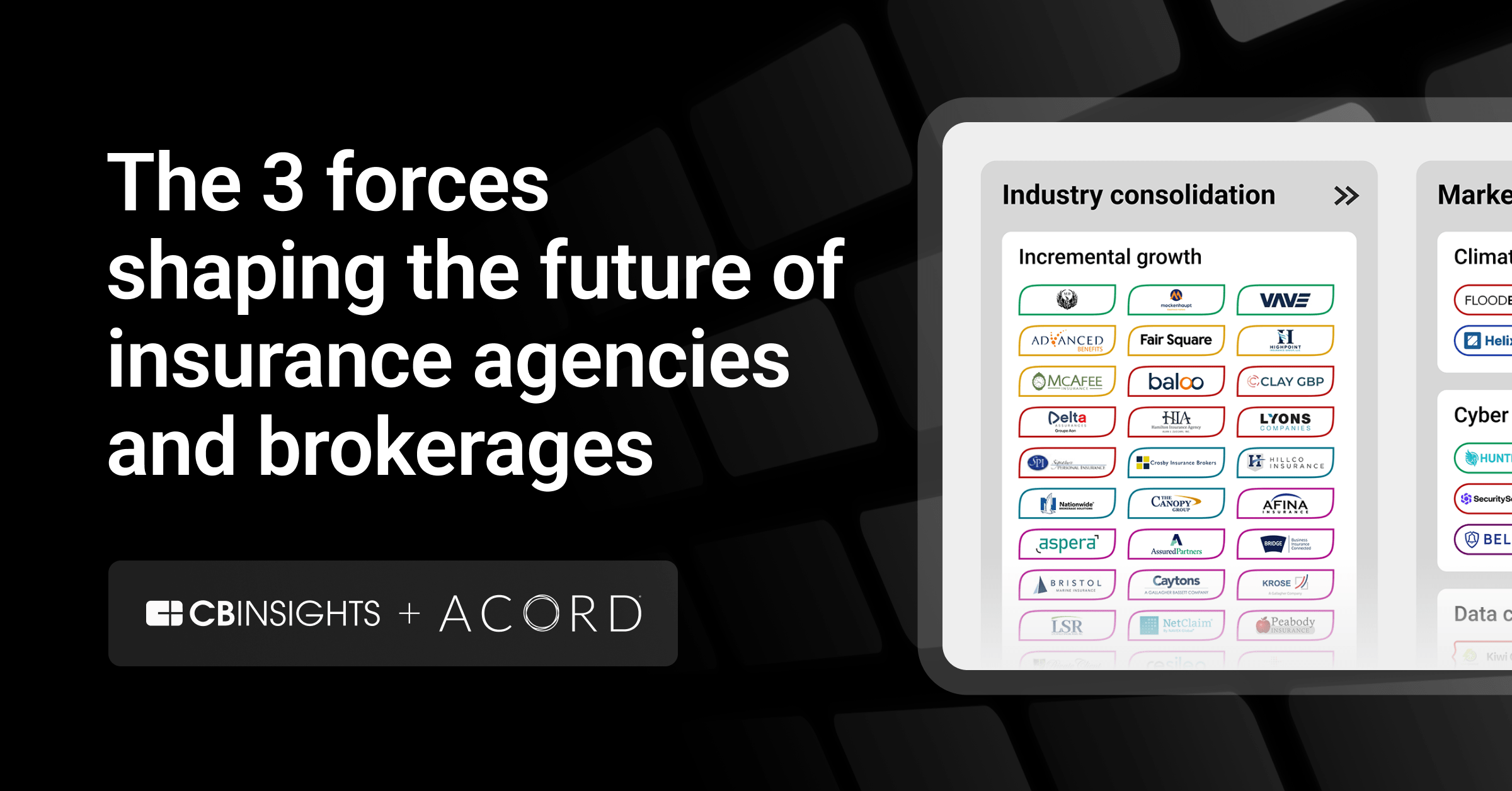 The 3 forces shaping the future of insurance agencies and brokerages
