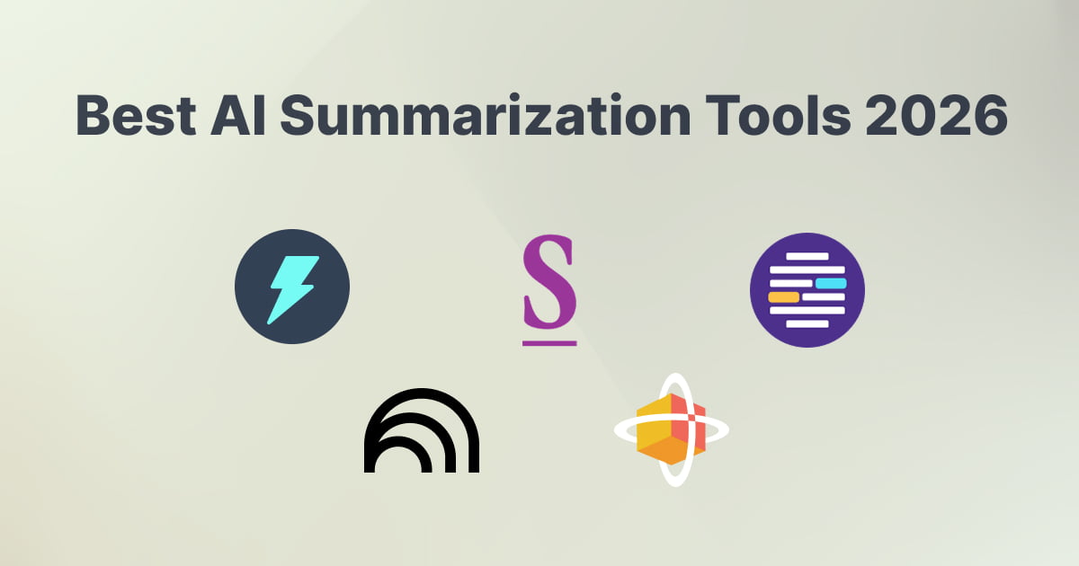 Best AI Summarization Tools to Try in 2026