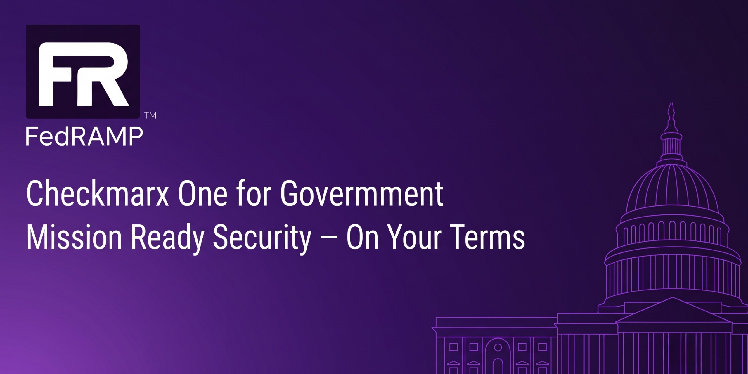 Checkmarx One for Government Achieves FedRAMP Moderate Certification