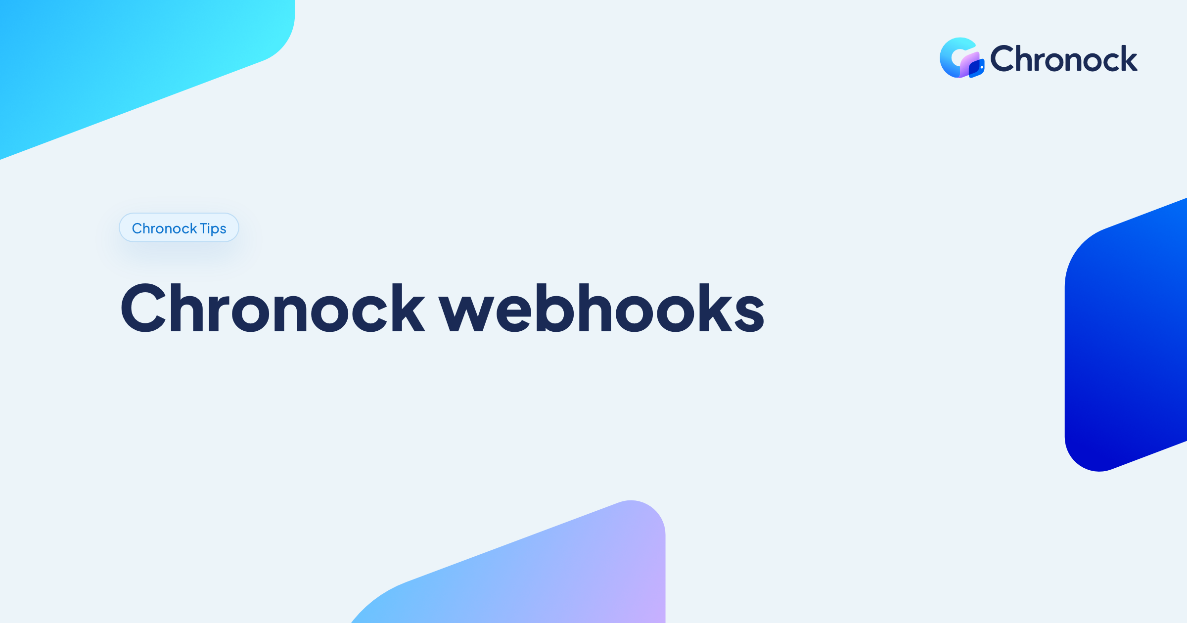 Automate What Happens After a Booking with Chronock Webhooks