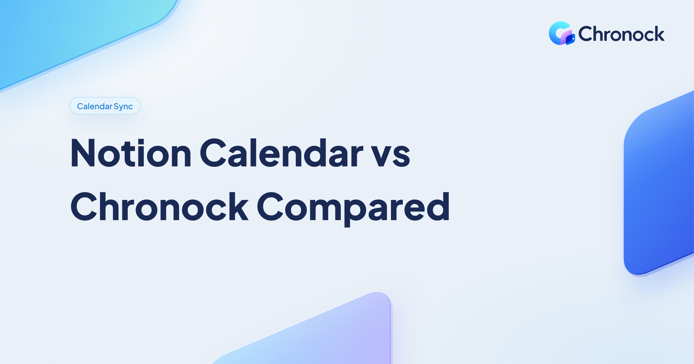 Notion Calendar vs Chronock: Alternative for Client Work