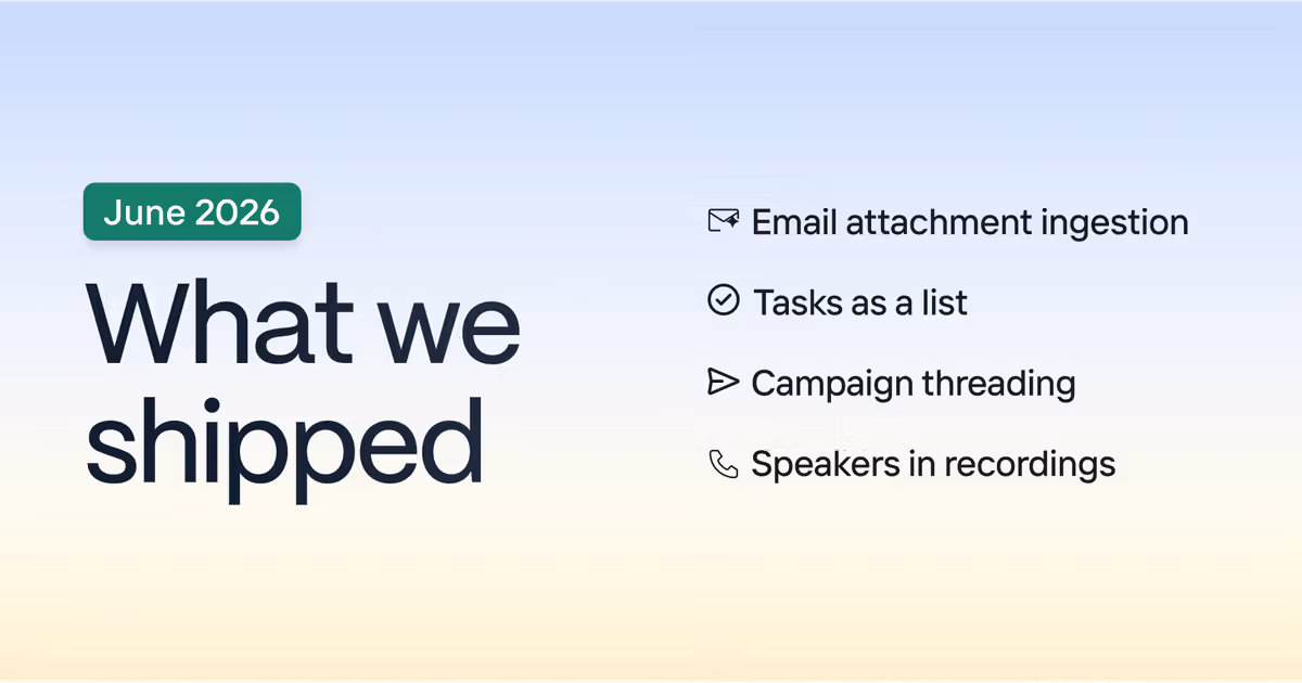 New in Clarify: June 2026