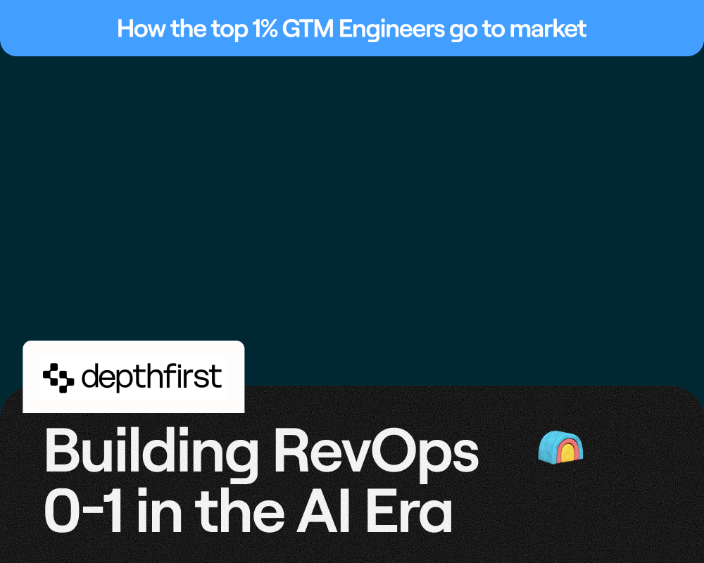 Top 1%: How depthfirst Built RevOps on Signals Before Scaling Its Sales Team