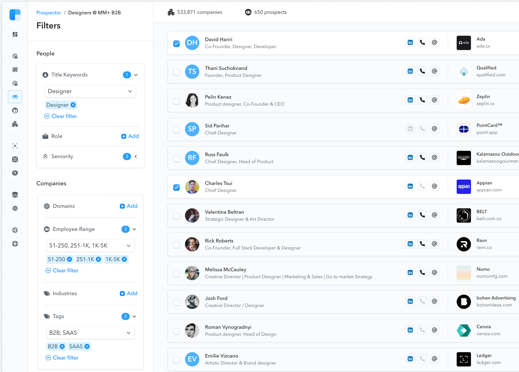 All new Clearbit Prospector – reimagined for the modern B2B team.