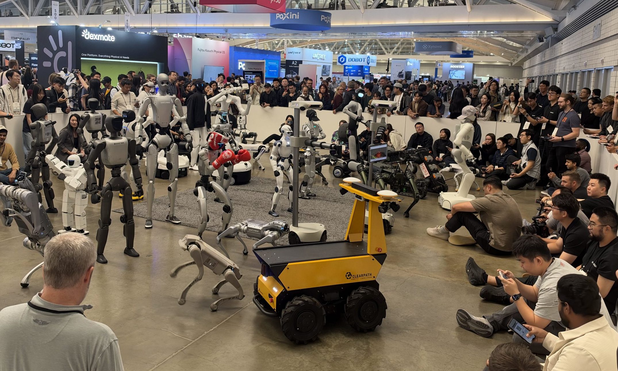 IROS Research Round-Up: Husky and Jackal in Action