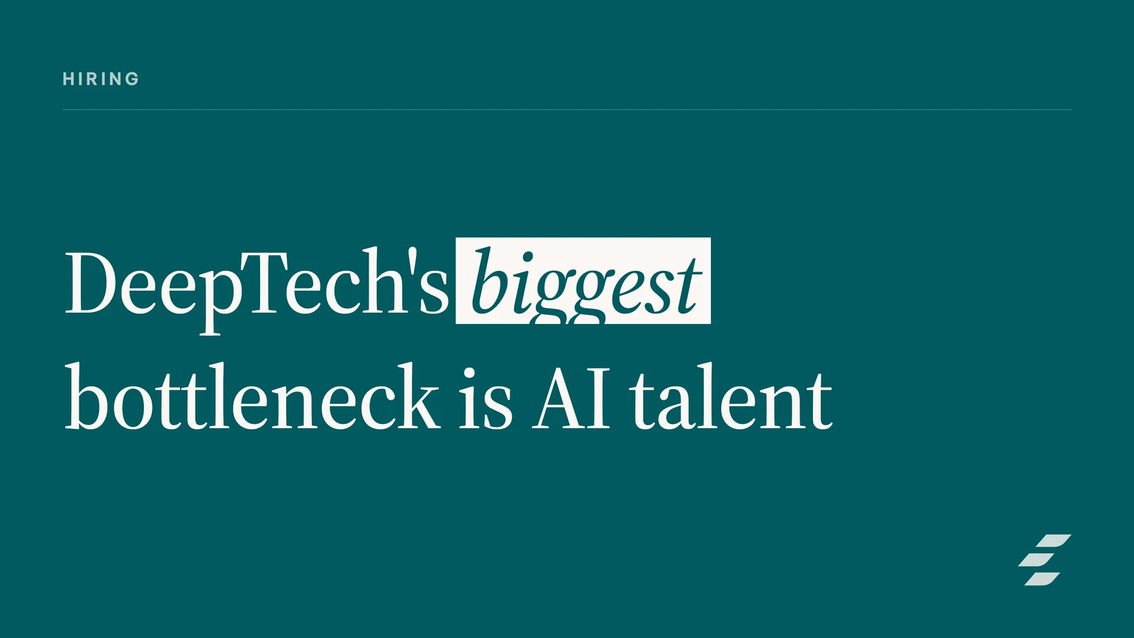 DeepTech Talent Investment Guide: A Startup's Blueprint for Attracting Scarce AI & Quantum Hires