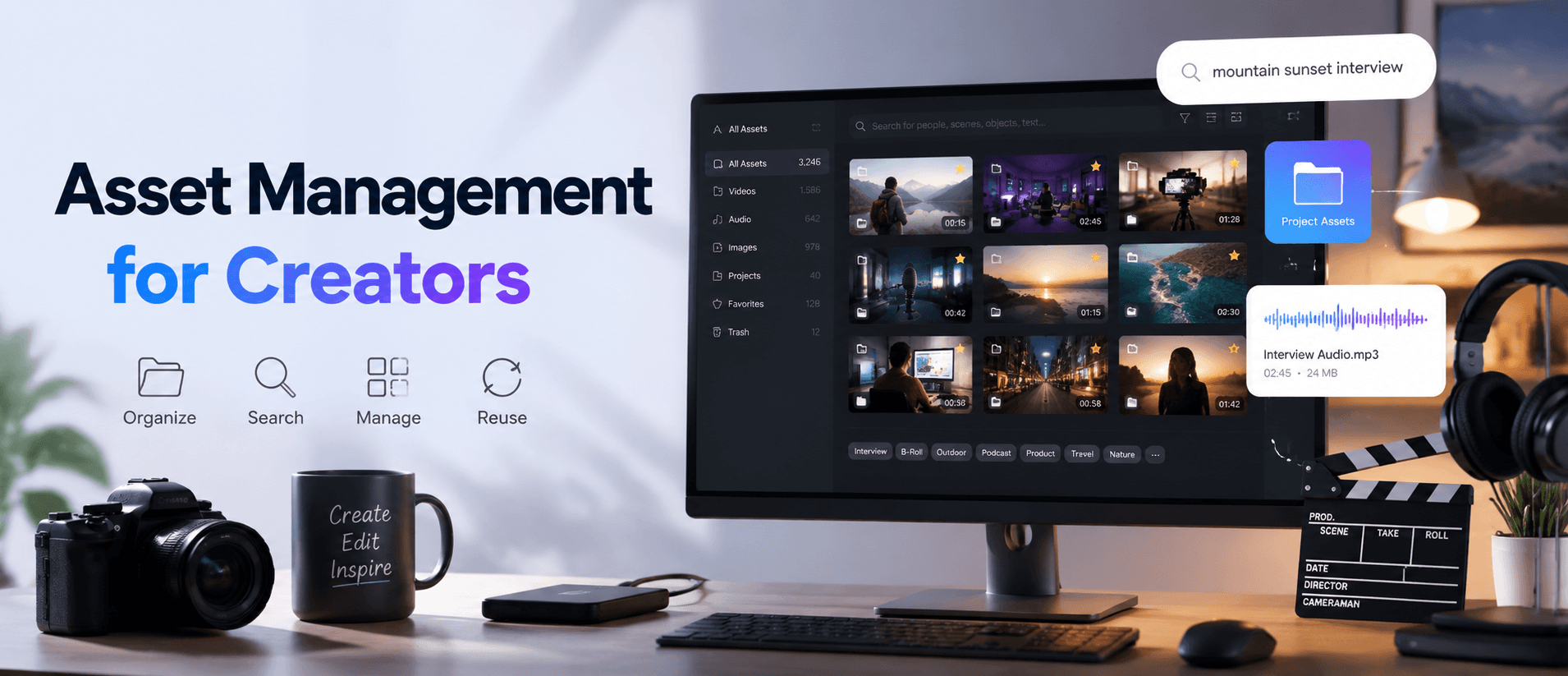 Asset Management for Creators: How to Organize and Search Your Footage