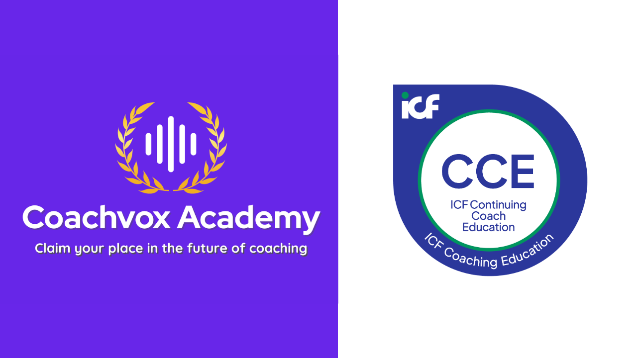 AI CCE points for coaches: Coachvox Academy now awards 20 ICF CCE credits