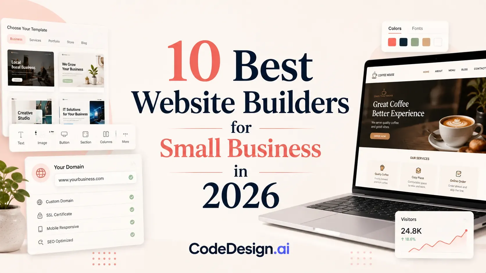 10 Best Website Builders for Small Business in 2026