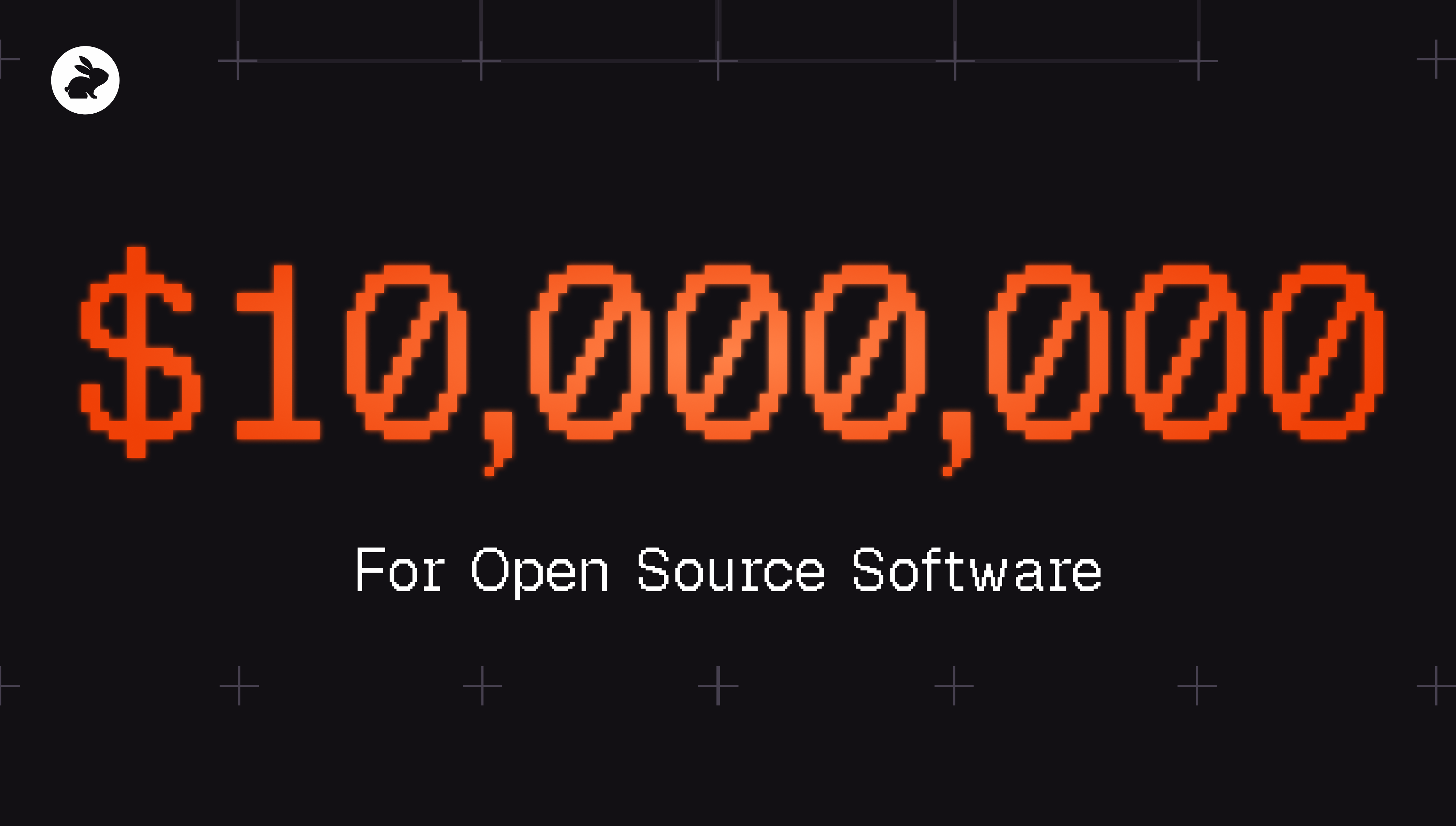 The world runs on open source. We’re putting more than $10 million behind it