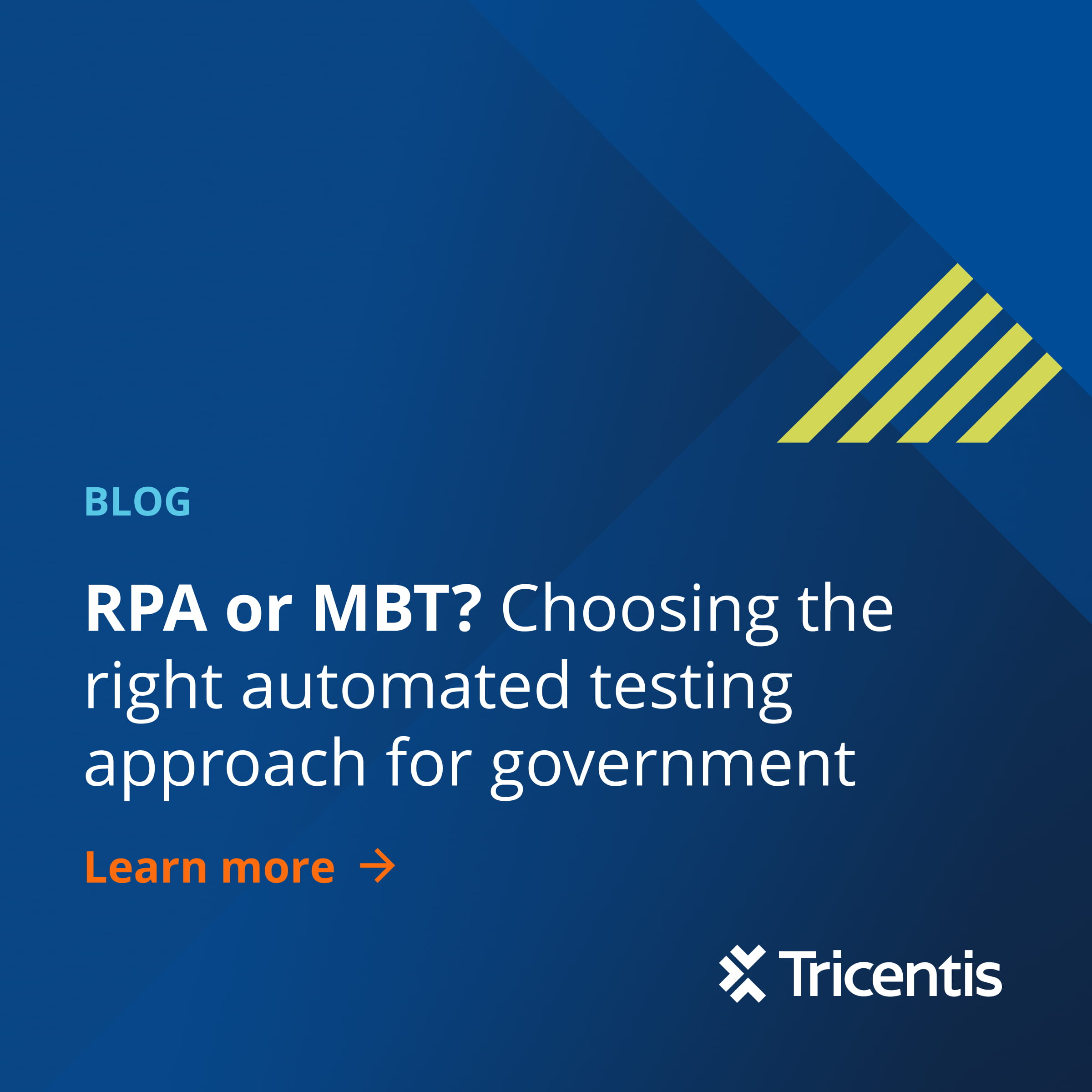RPA or MBT? Choosing the right automated testing approach for government