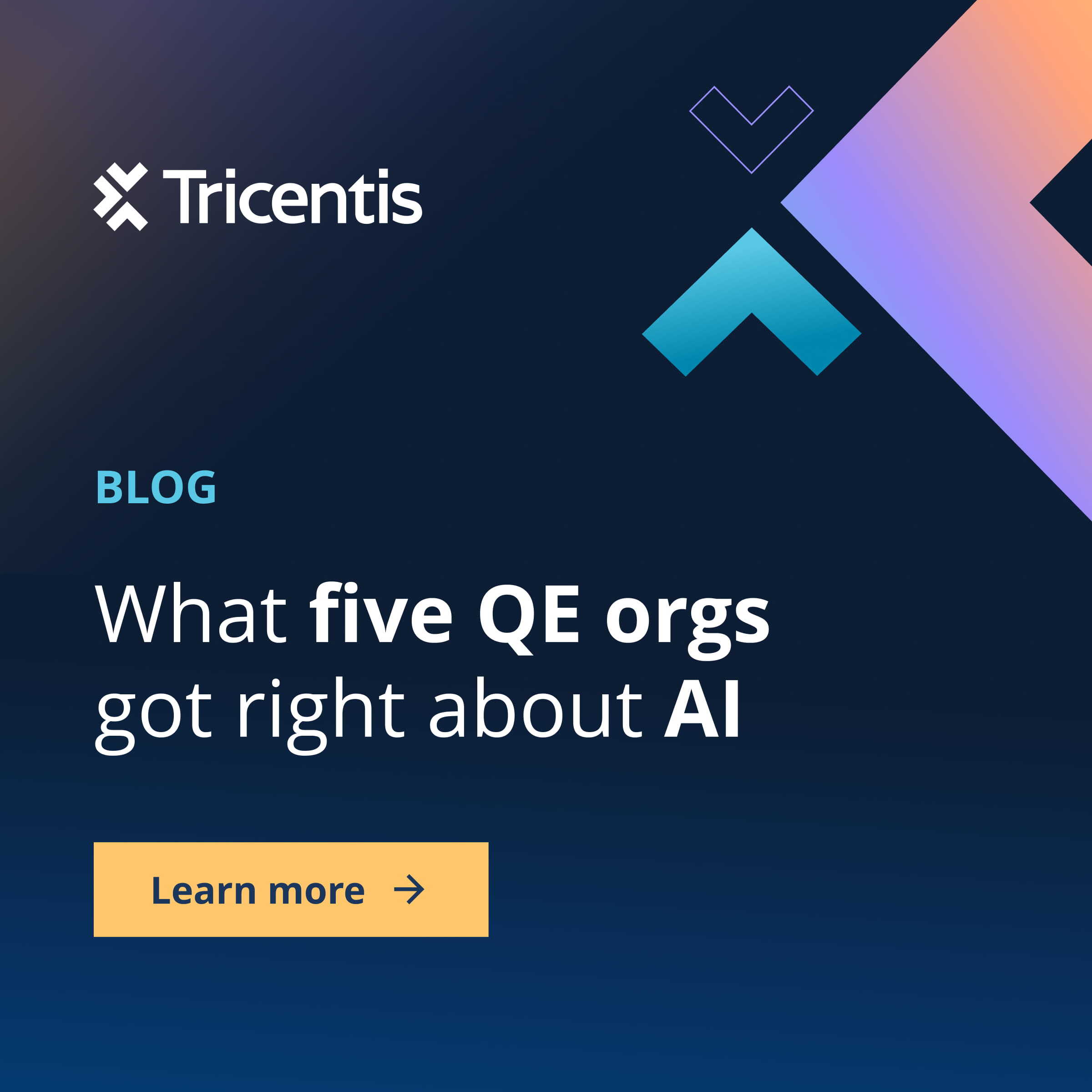What five QE orgs got right about AI transformation