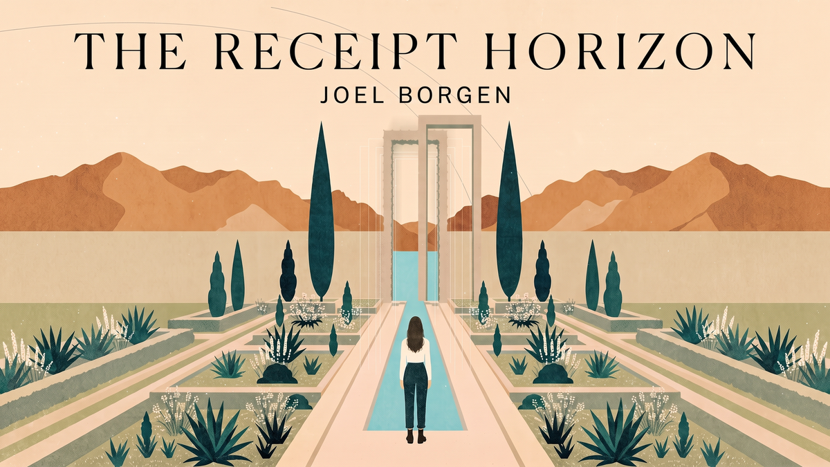 What is Utopia? Presenting The Receipt Horizon, by Joel Borgen – Chapters 1–4