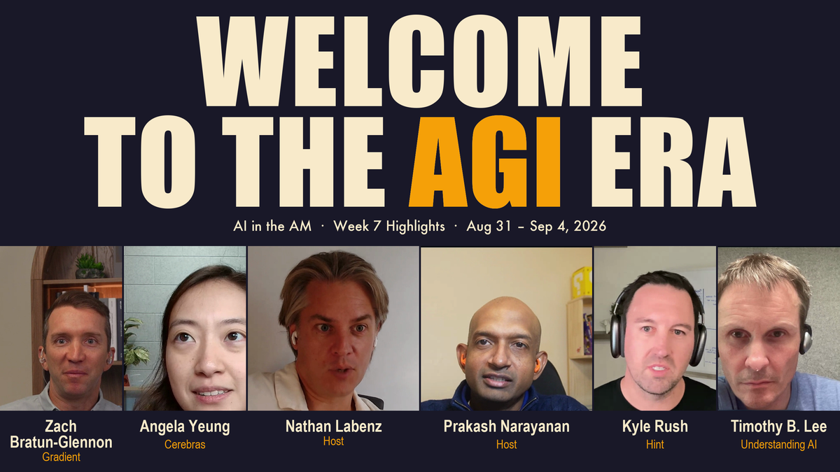 AI:AM Highlights: Welcome to the AGI Era
