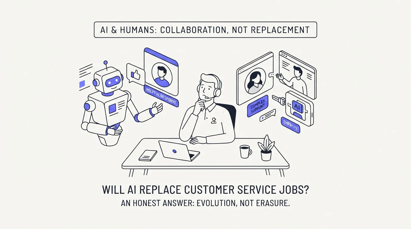 Will AI replace customer service jobs? An honest answer