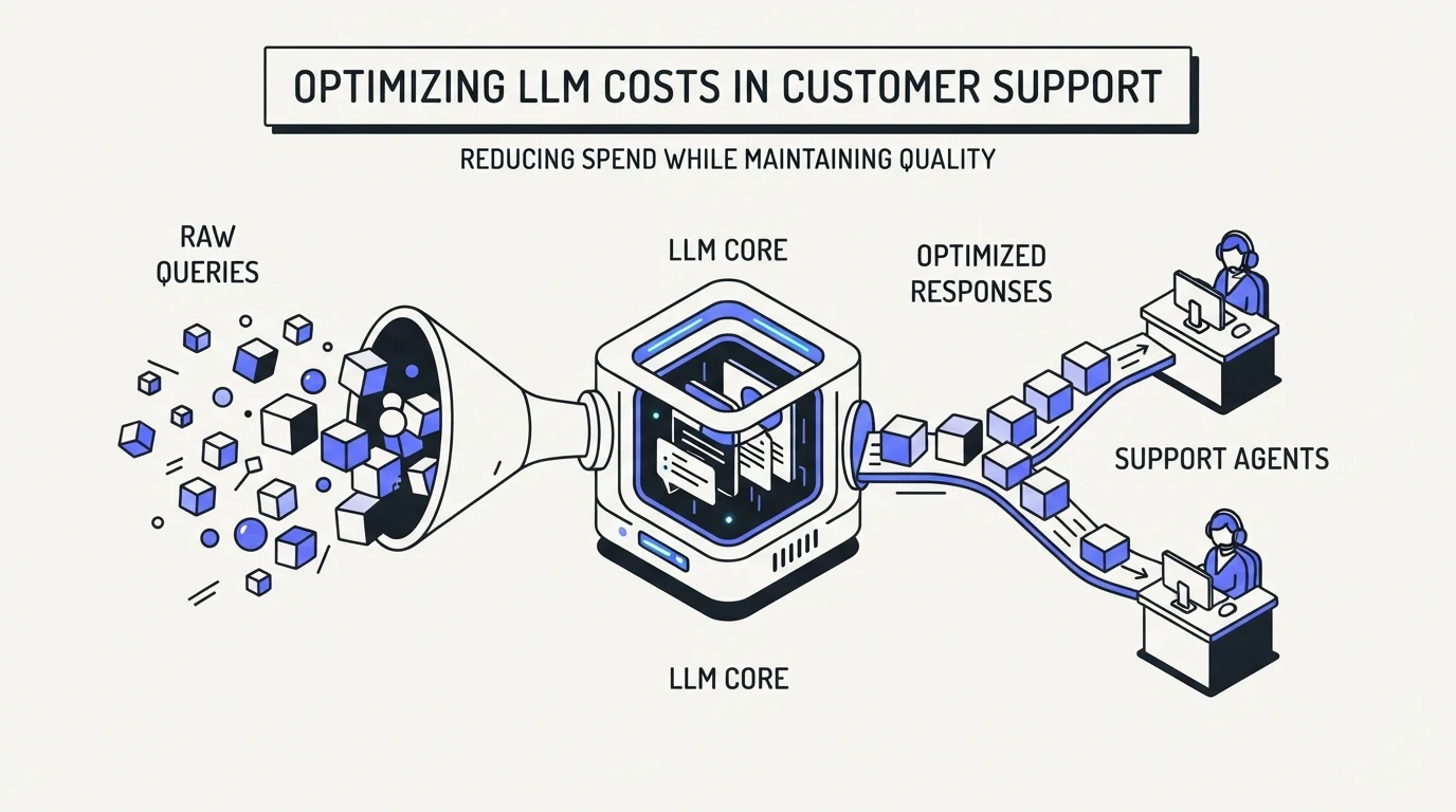 How to reduce LLM costs in AI customer support without cutting quality