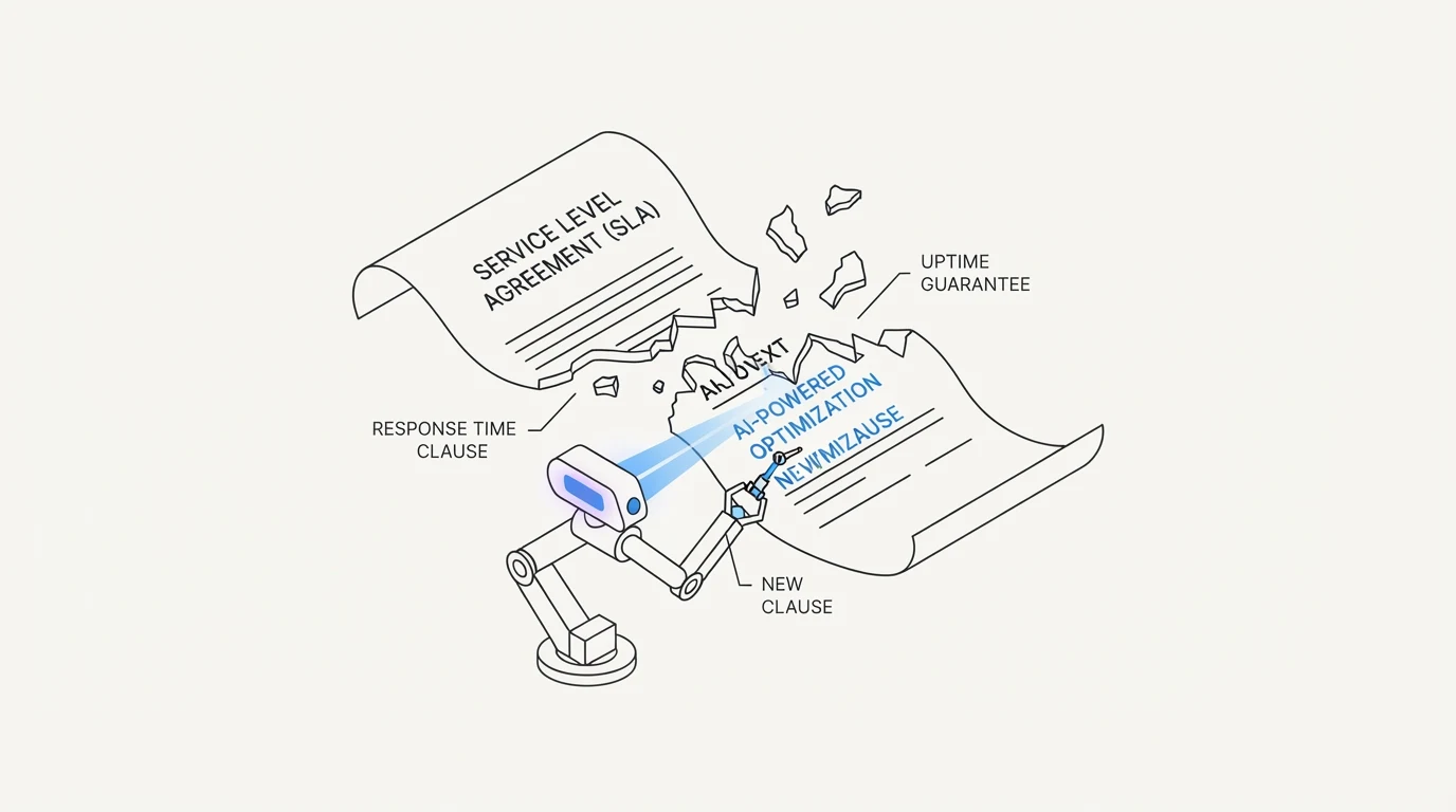 Customer support SLA with AI: rewriting the clauses that break