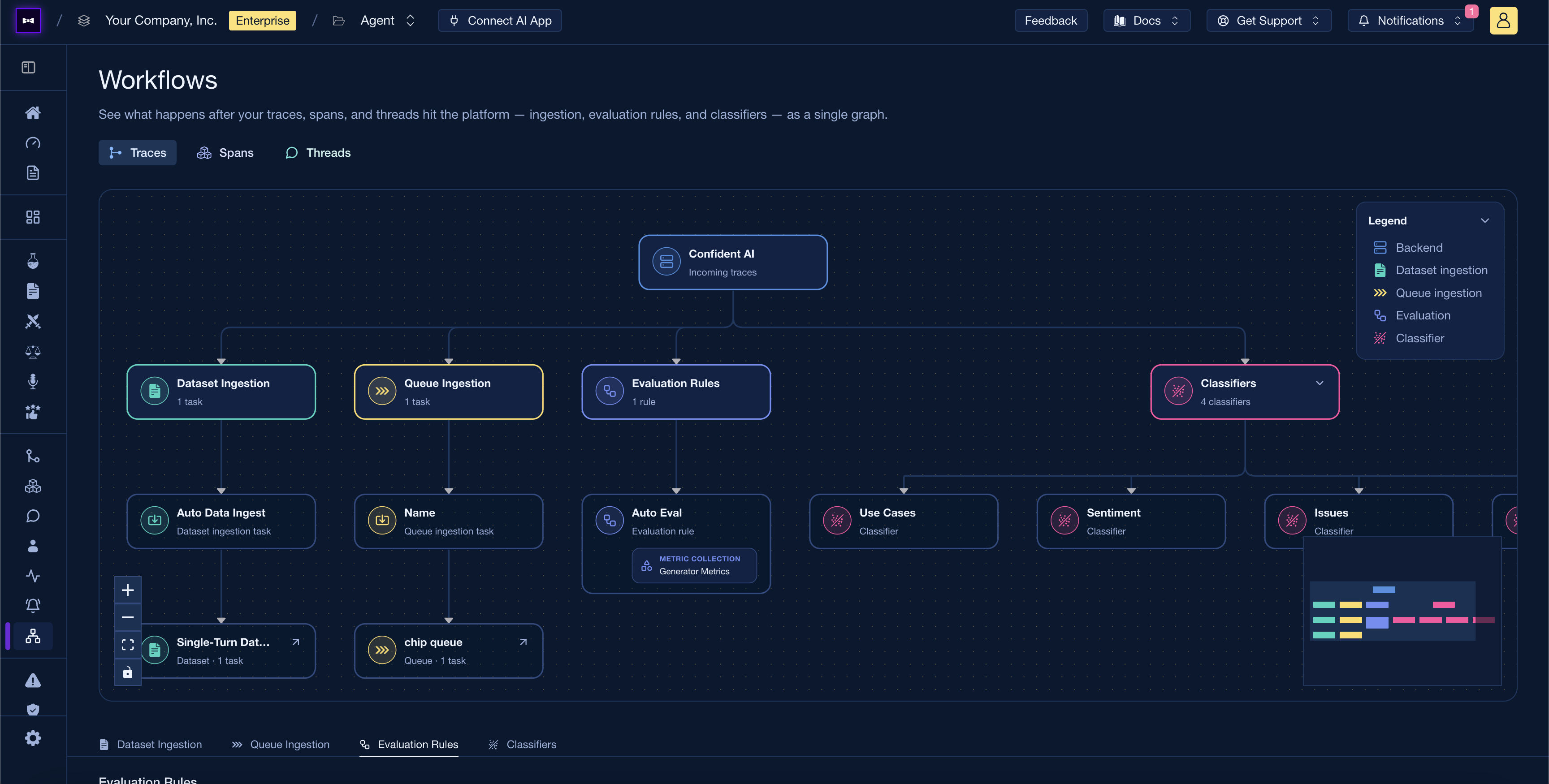 Introducing AI Observability Workflows: Custom automations for every trace on the platform