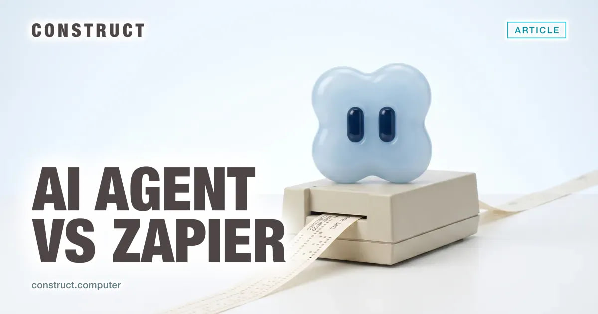 AI Agent vs Zapier Automation