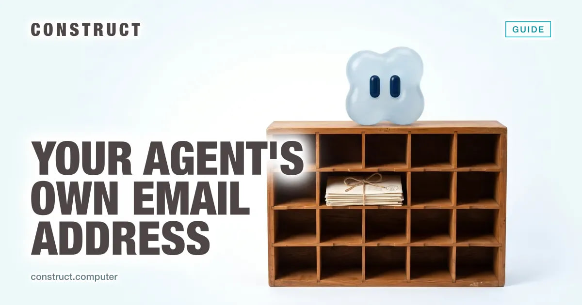 How to Give an AI Agent Its Own Email Address