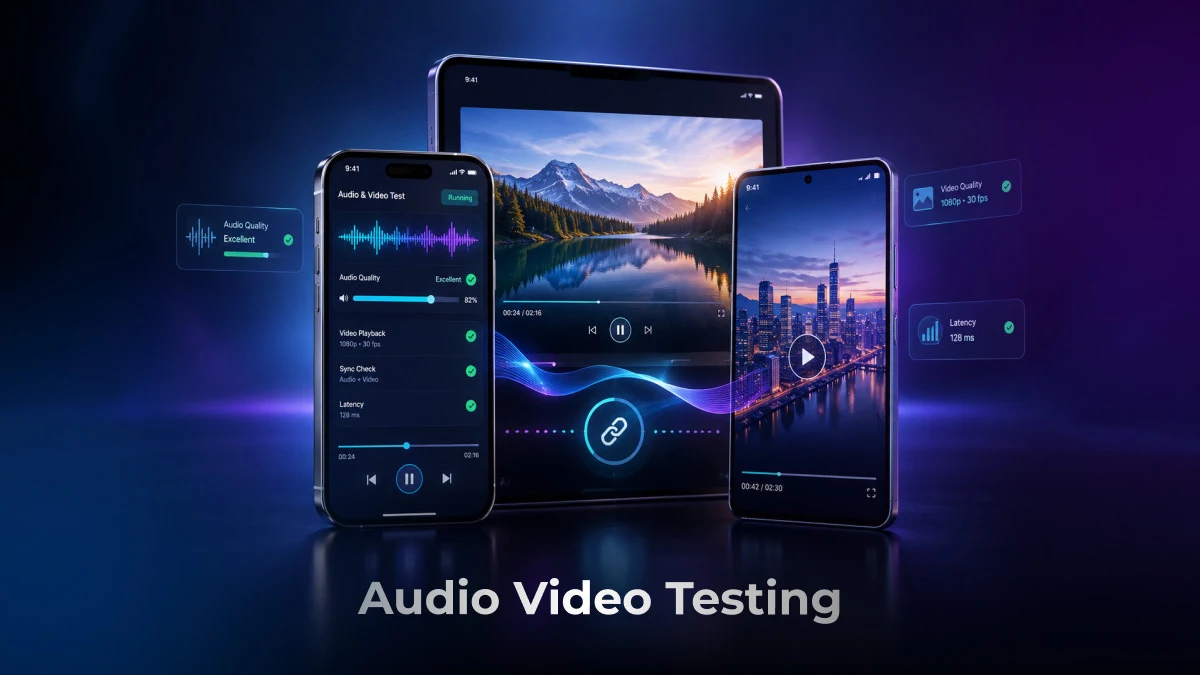 How to Test Audio and Video on Real Devices