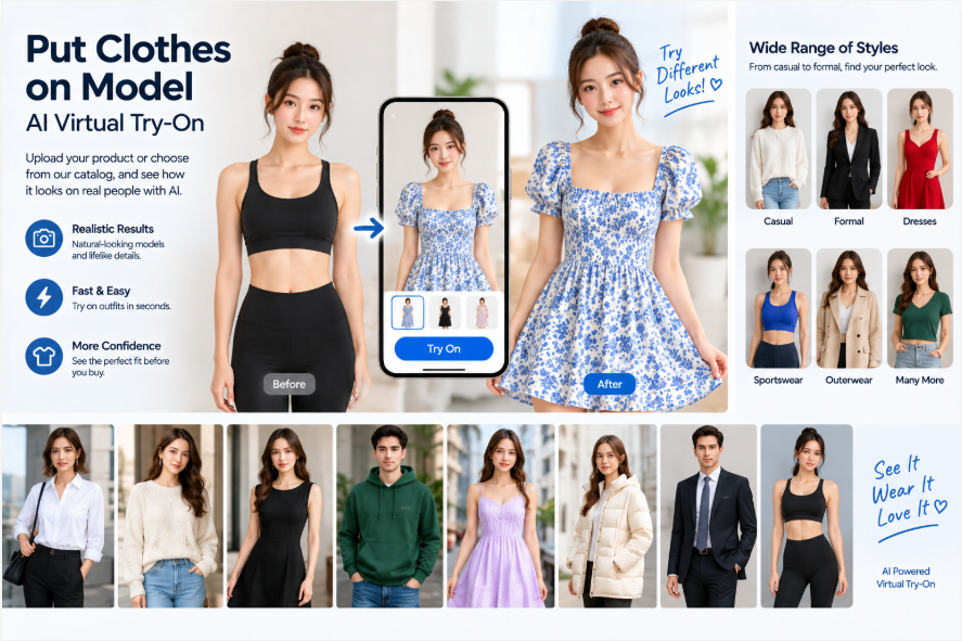 Put Clothes on a Model With AI: A Catalog-Ready Workflow