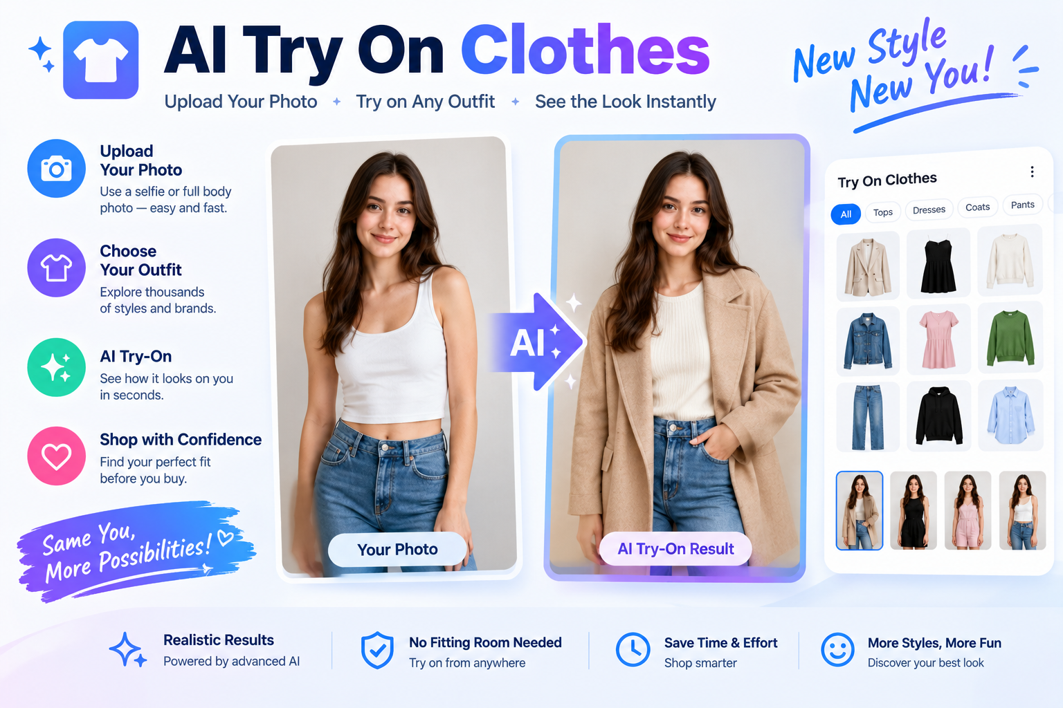 AI Try On Clothes From Photo