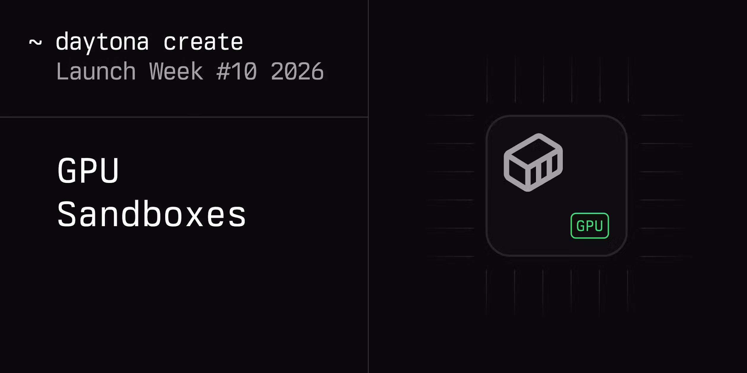 GPU Sandboxes