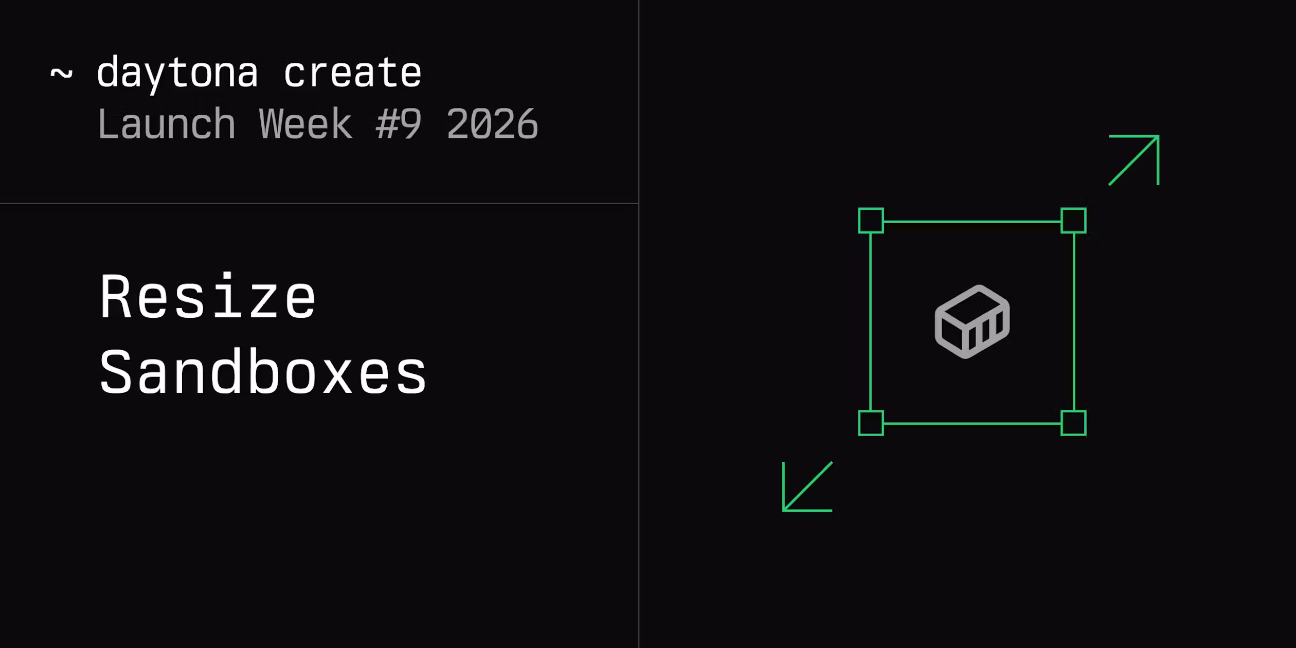 Resize Sandboxes