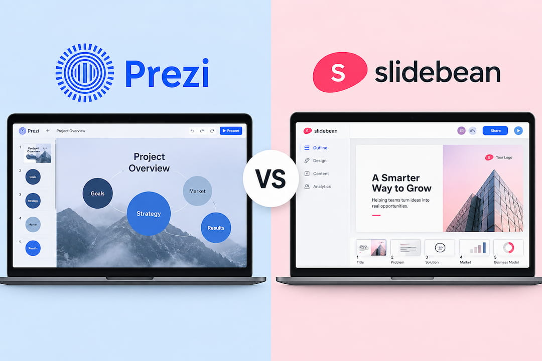 Prezi vs Slidebean: Which Presentation Tool Is Better?