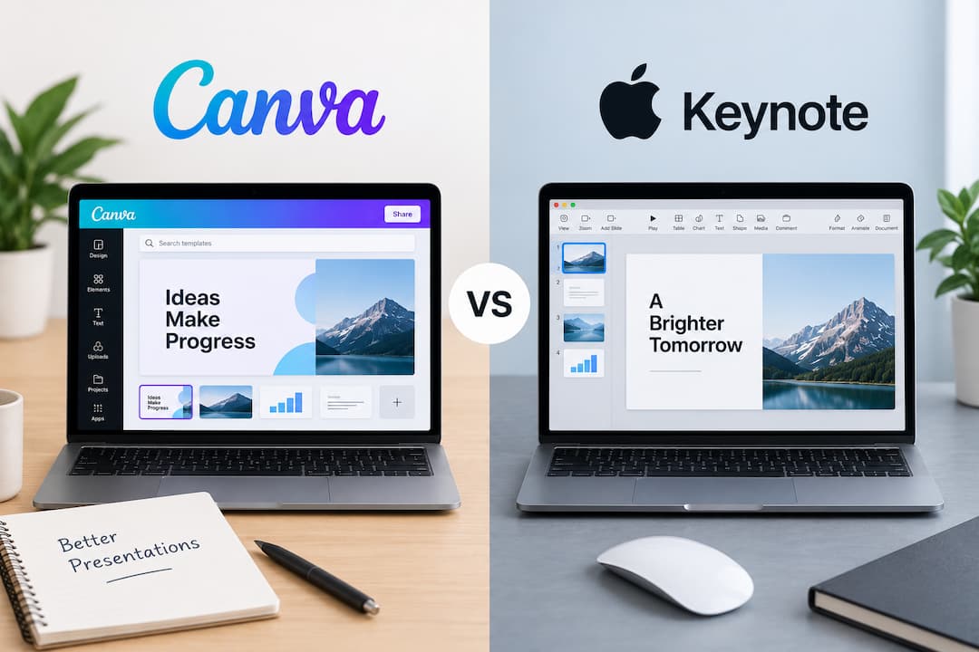 Canva vs. Keynote: Features, Pricing, and Key Differences