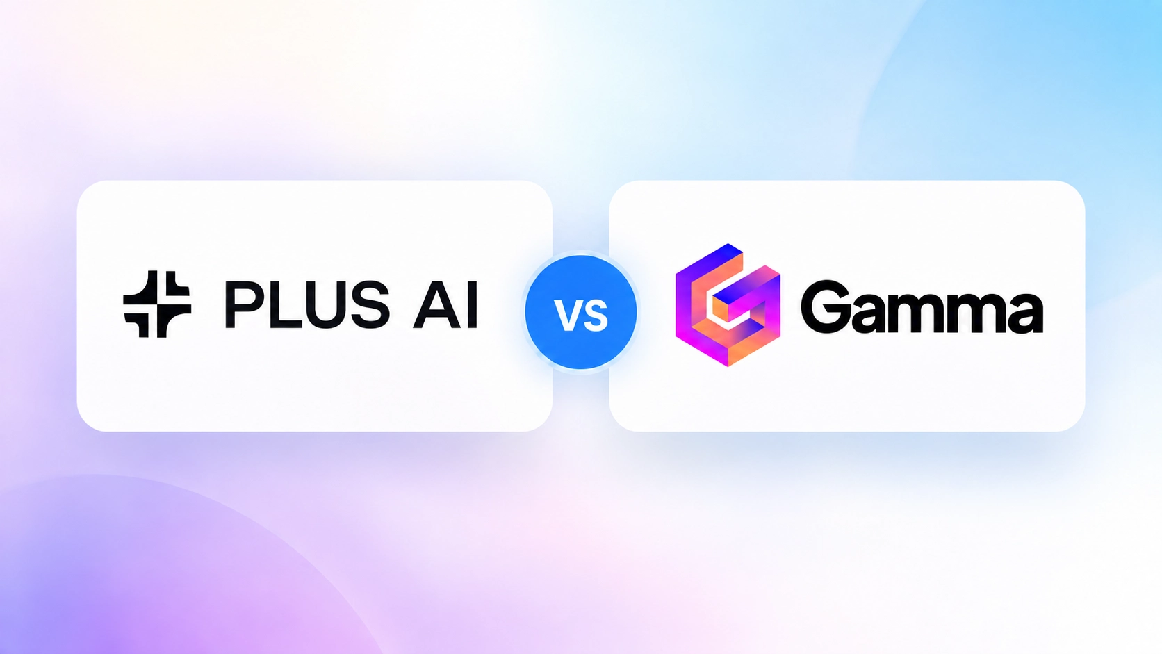 Plus AI vs Gamma Comparison for Faster, Better Presentation Workflows