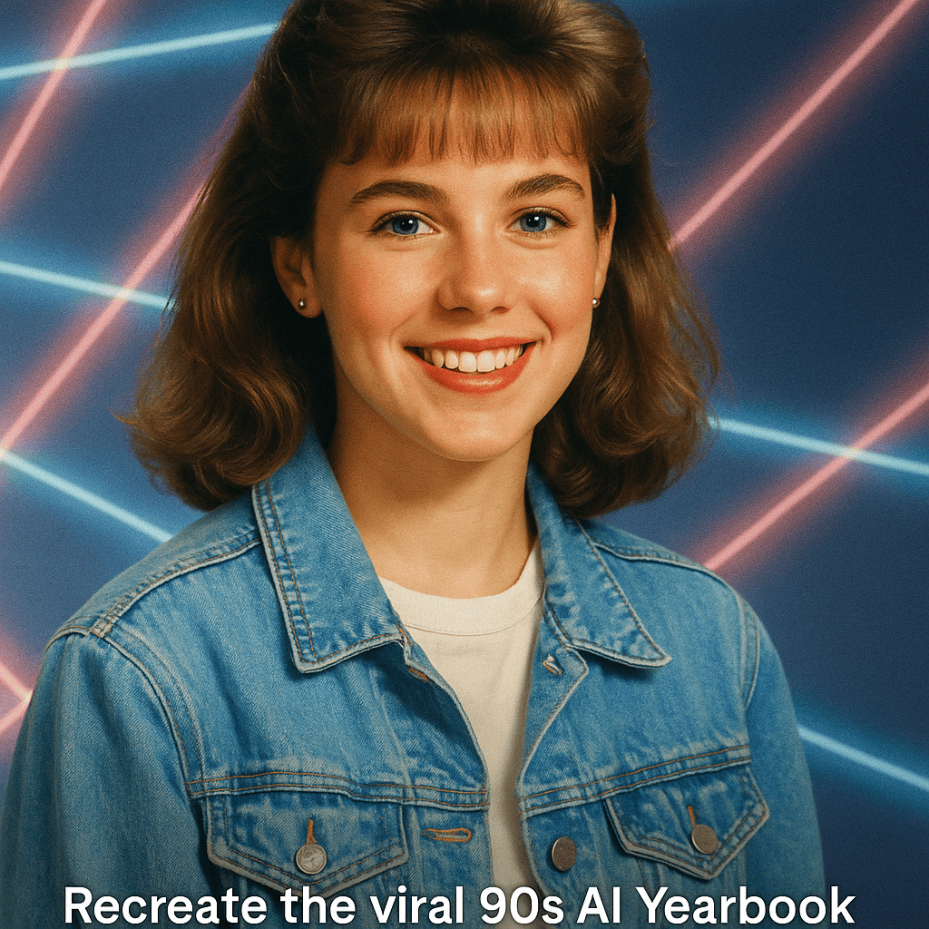 90s AI Yearbook Photo Offline: Bring the Viral Trend to Your Desktop