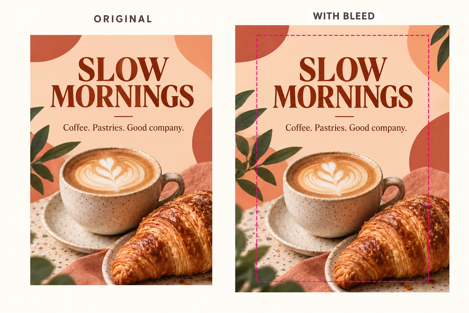 AI Print Bleed: How to Extend Flyers and Business Cards for Printing