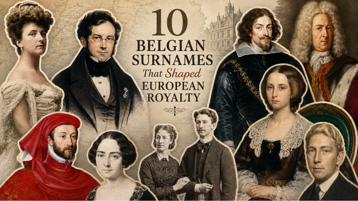 10 Belgian Surnames That Shaped European History
