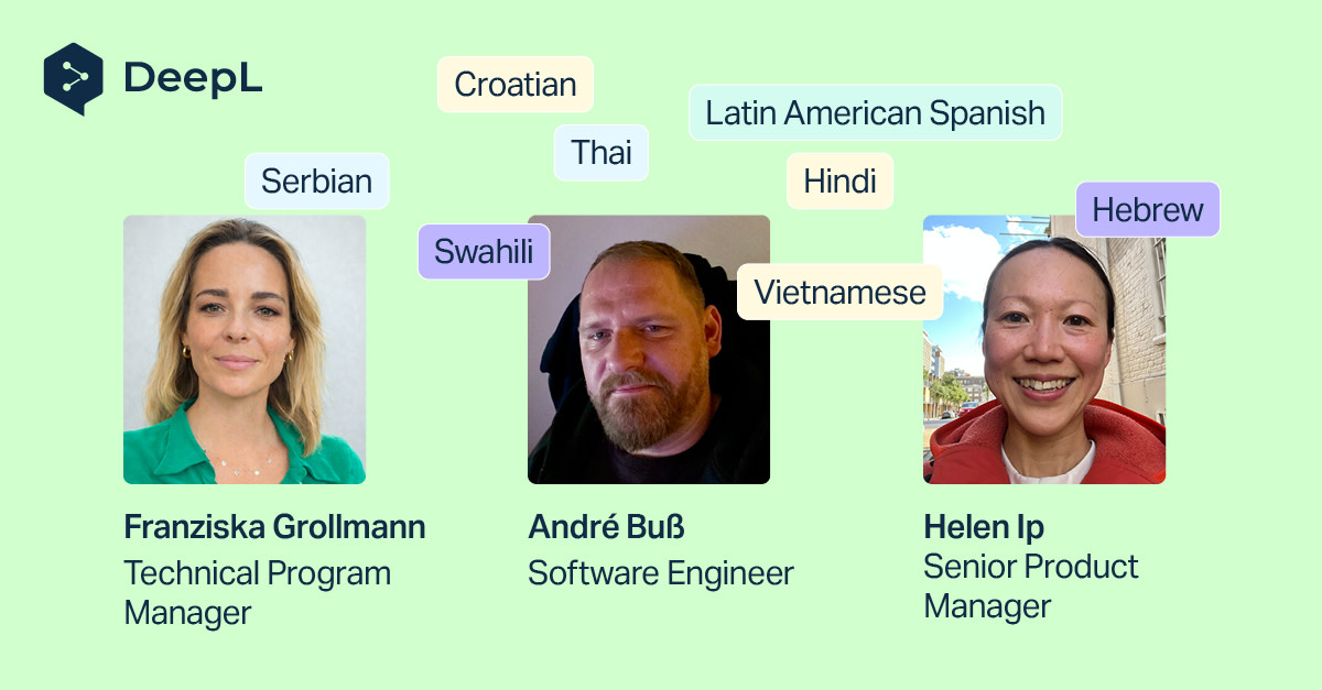 How we launched over 70 new languages on DeepL