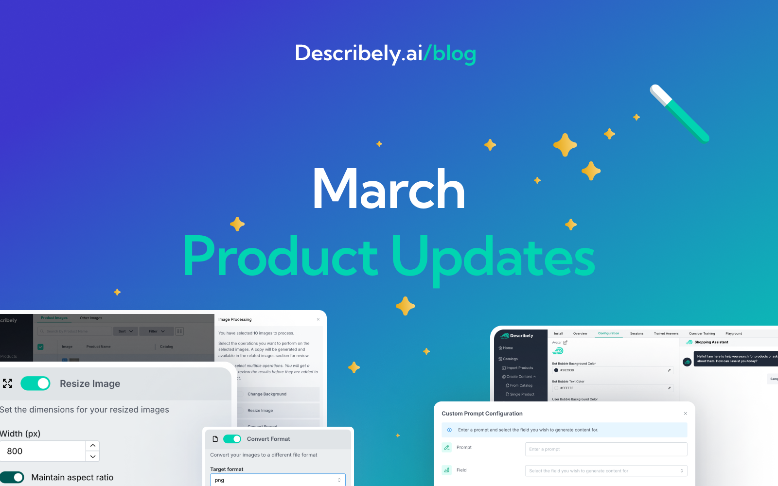 March Product Recap: Better Images, Smarter Data, and Richer Content