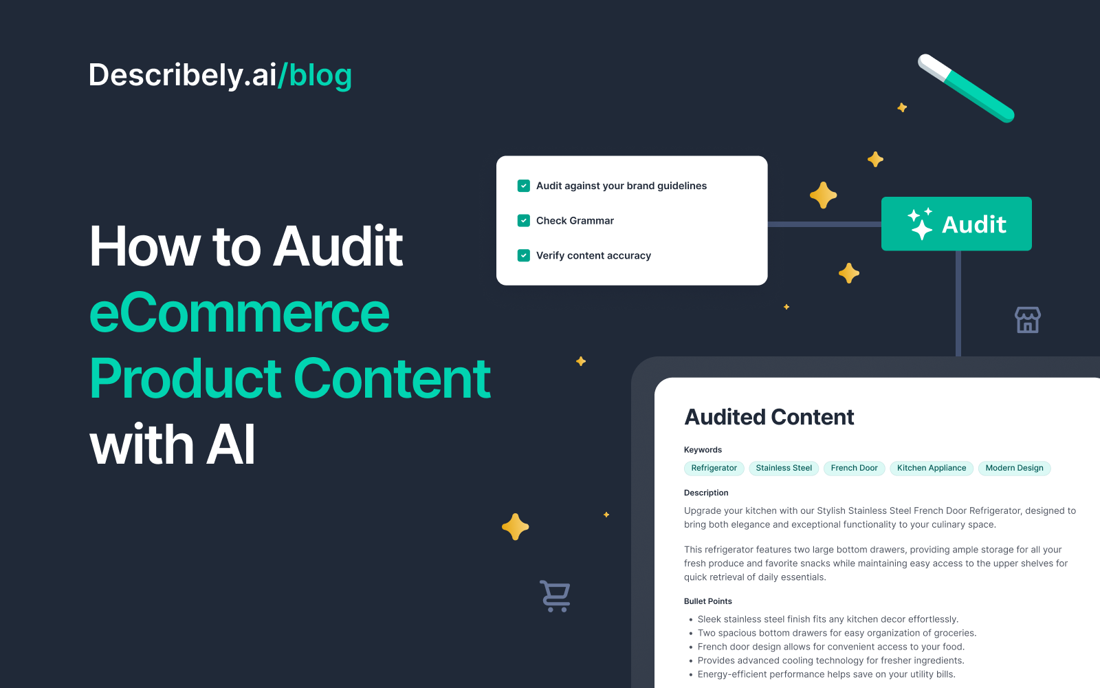 How to Audit eCommerce Product Content with AI