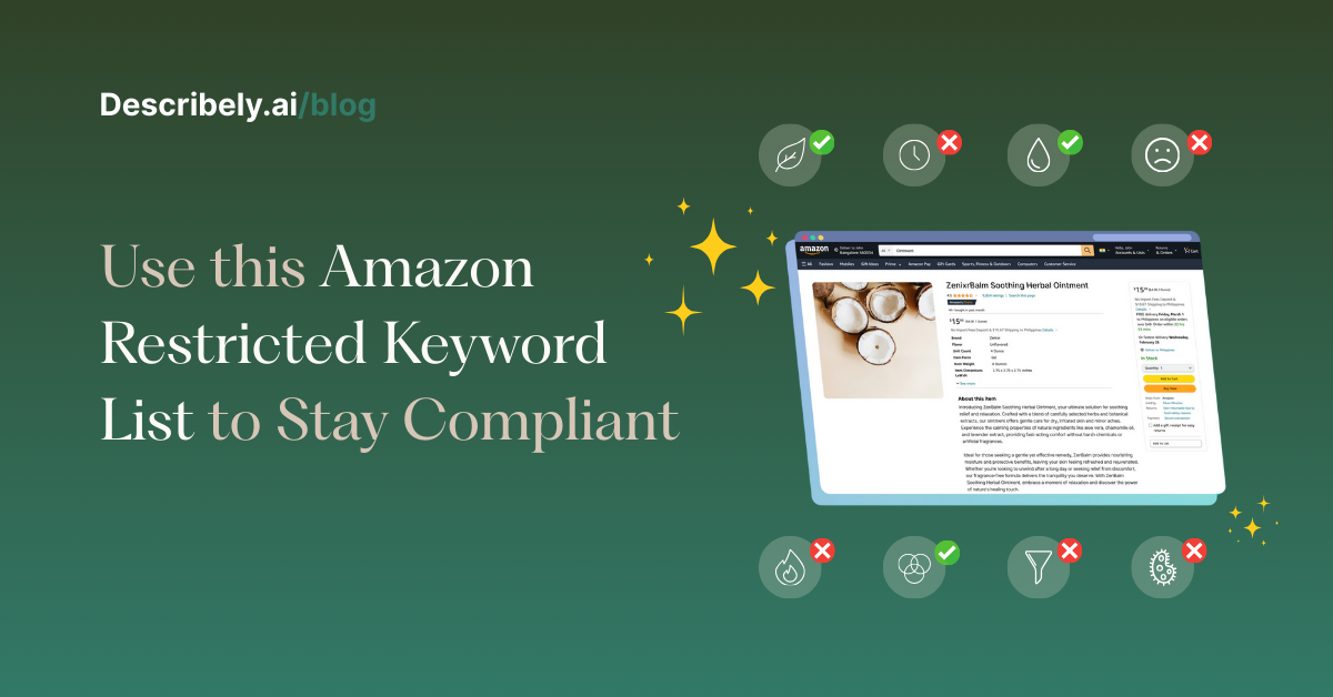 Use This Amazon Restricted Keyword List to Stay Compliant When Using AI