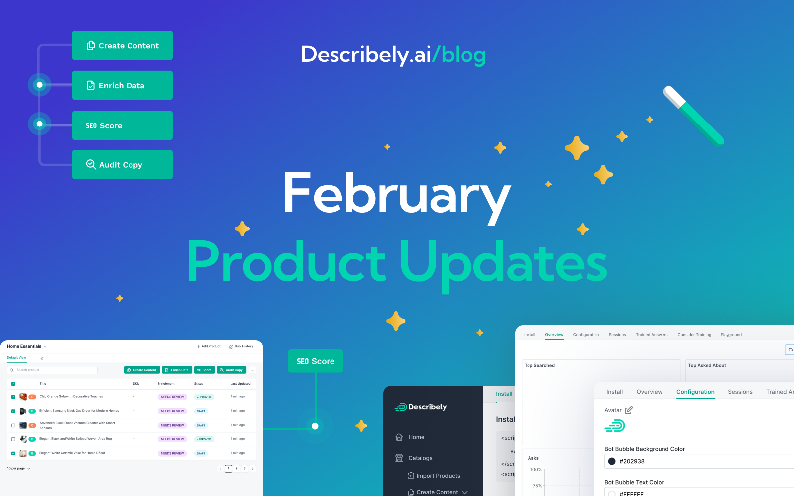 February Product Recap: Empowering SEO and Customer Growth