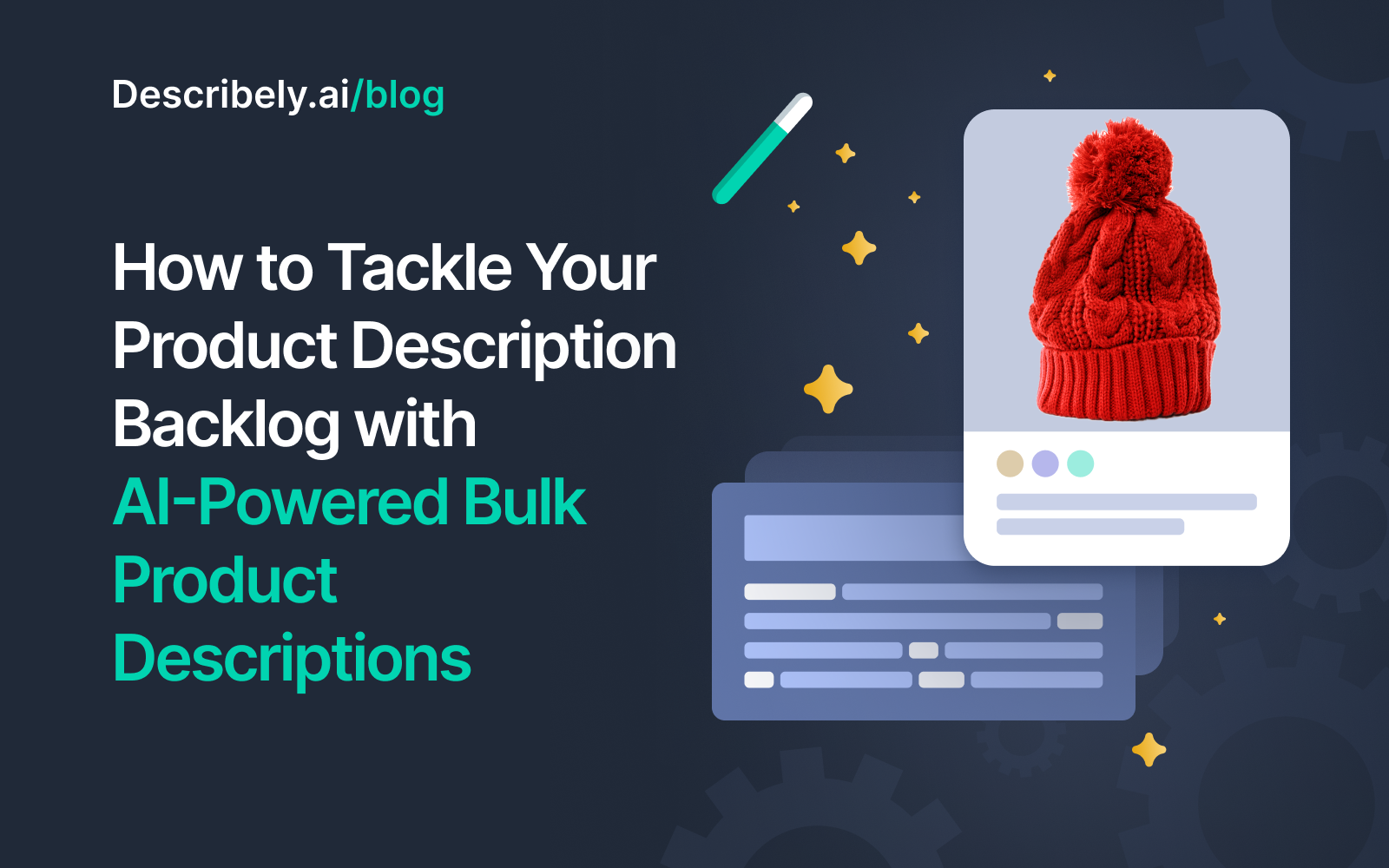 How to Tackle Your Product Description Backlog with AI-Powered Bulk Descriptions
