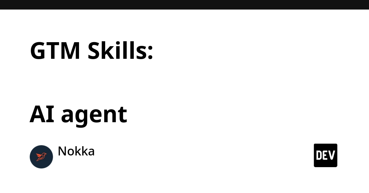 GTM Skills: เมื่อทักษะขายกลายเป็นไฟล์ที่ AI agent ติดตั้งได้เอง