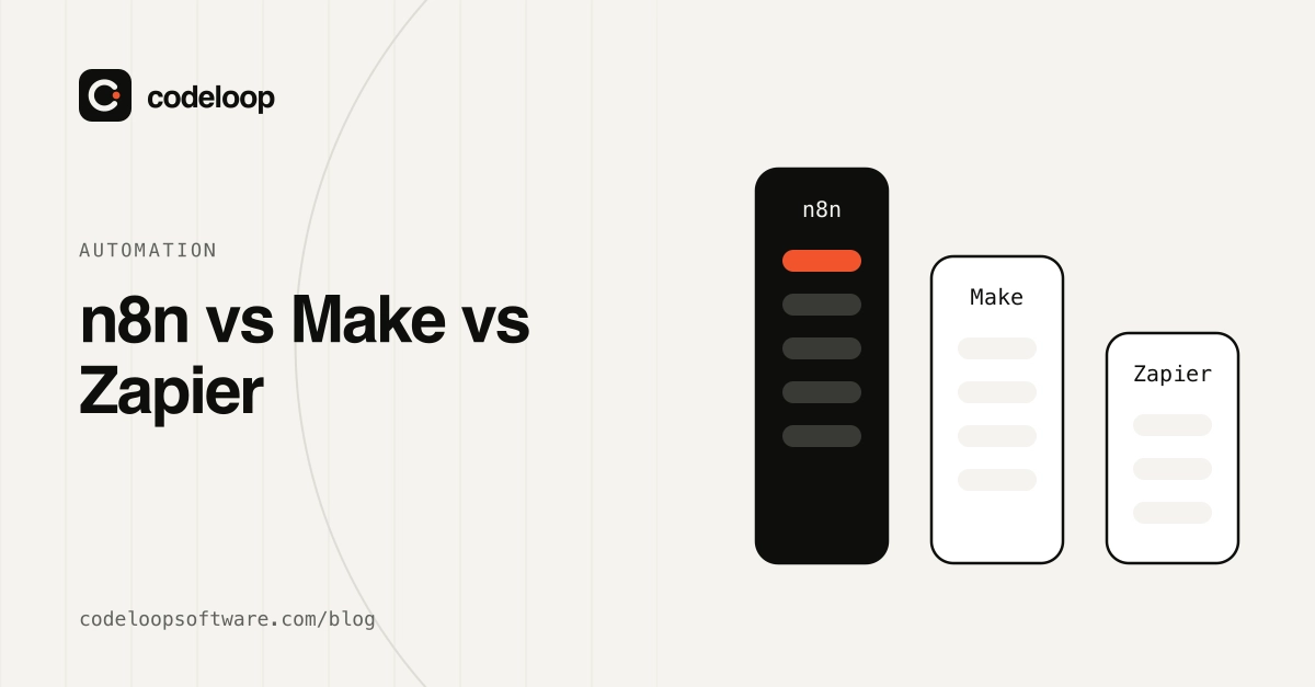 n8n vs Make vs Zapier: The Honest 2026 Comparison