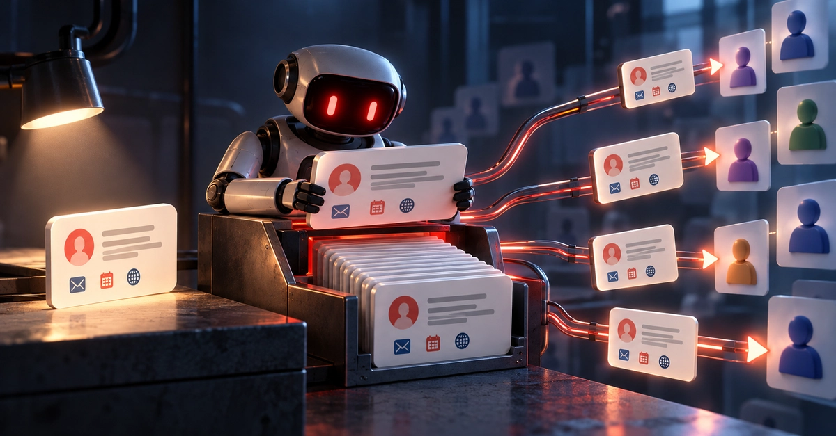A saved reply is written for one customer. Your support bot can send it to anyone.