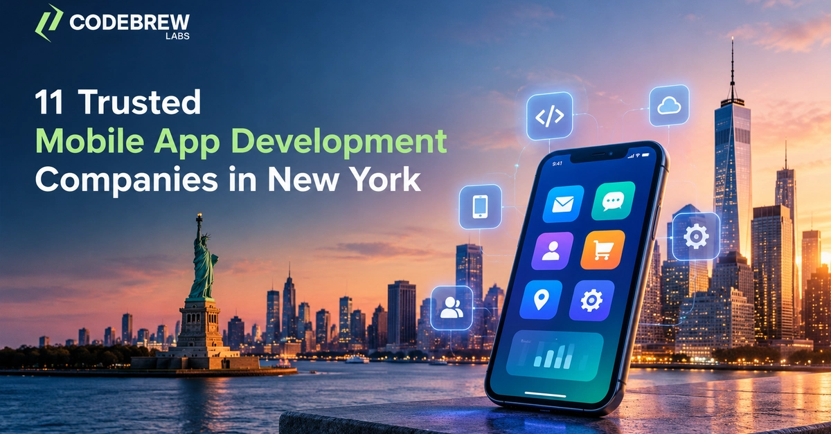 11 Trusted Mobile App Development Companies in New York