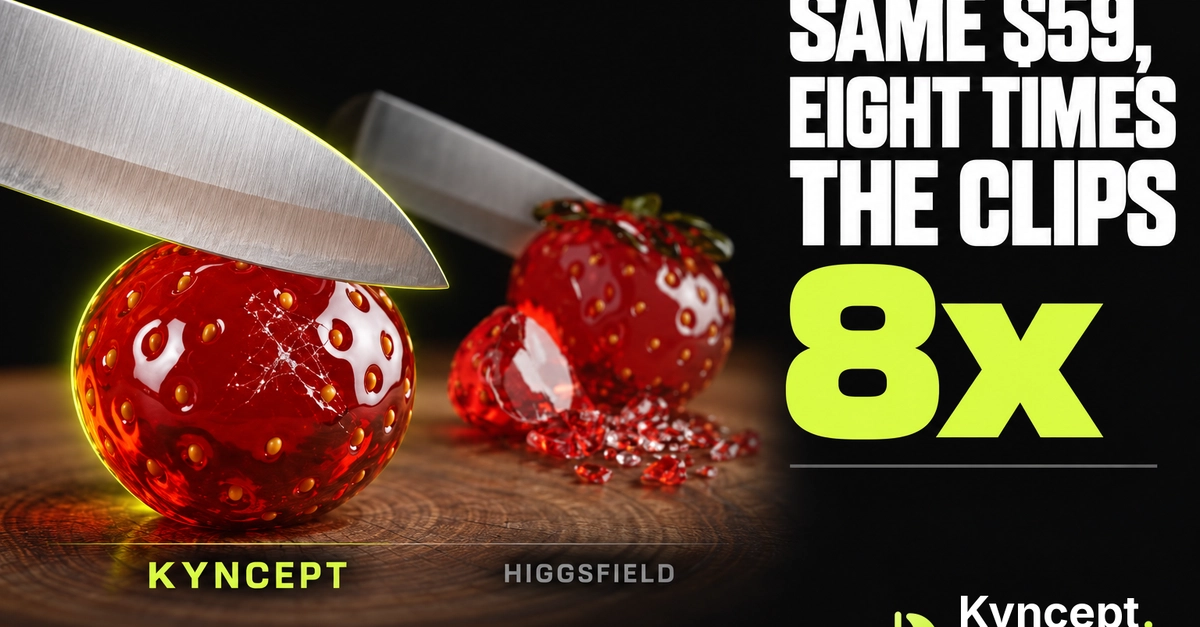 Higgsfield Pricing Review 2026: $3.93 for One 8-Second Clip With Sound