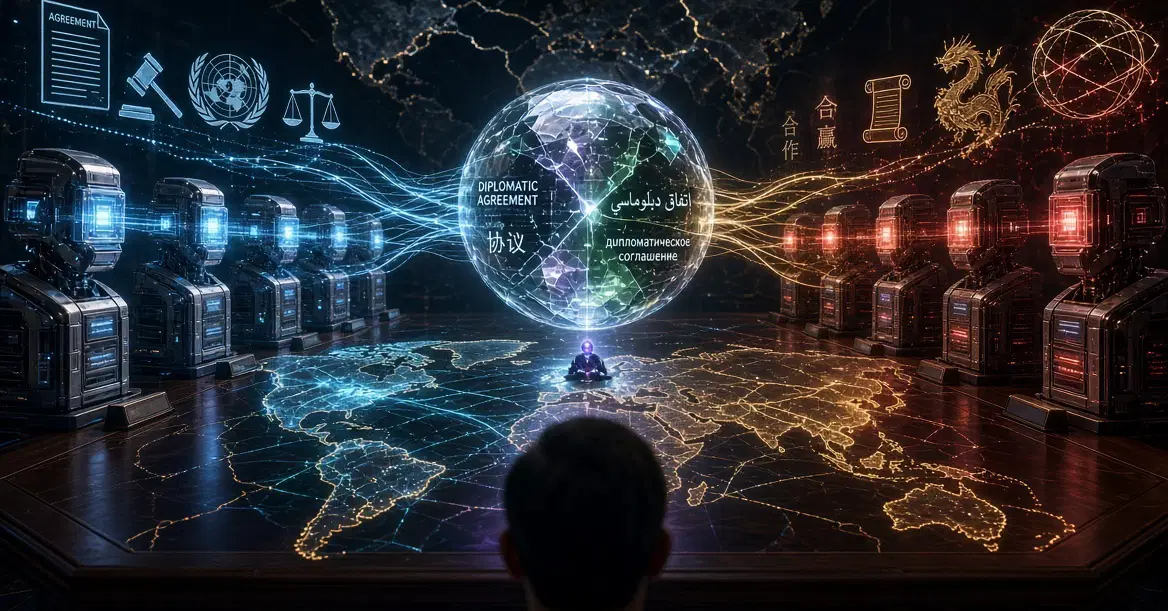 AI as Diplomatic Weapon: How Models Shape International Negotiations and Perceptions