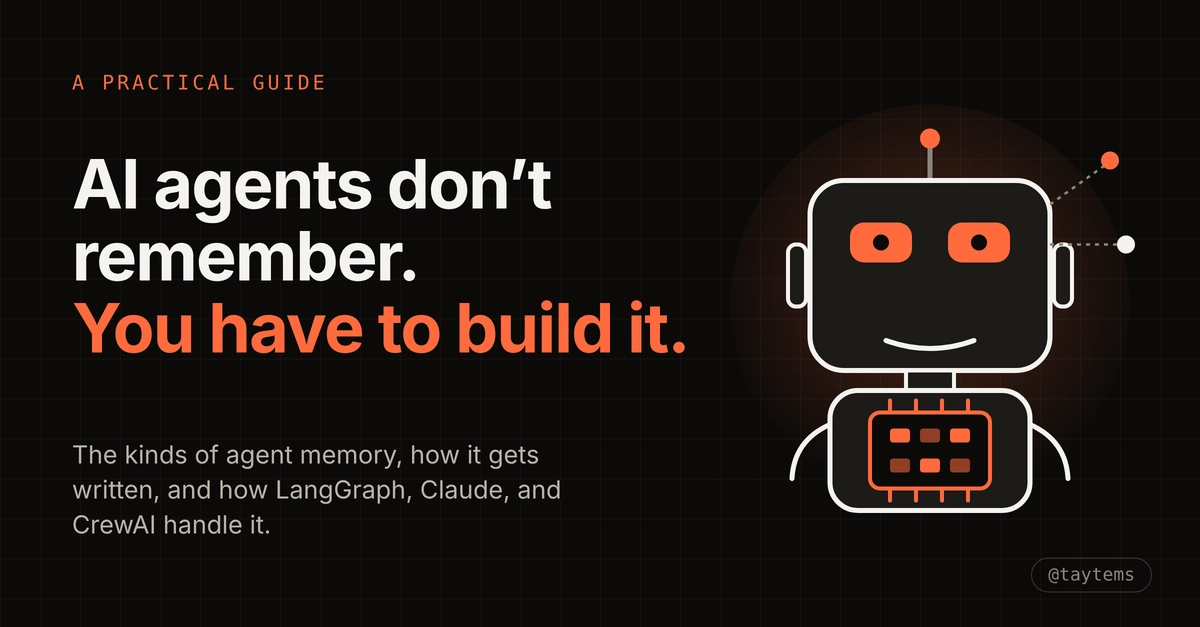 How AI Agents Remember: A Practical Guide to Agent Memory