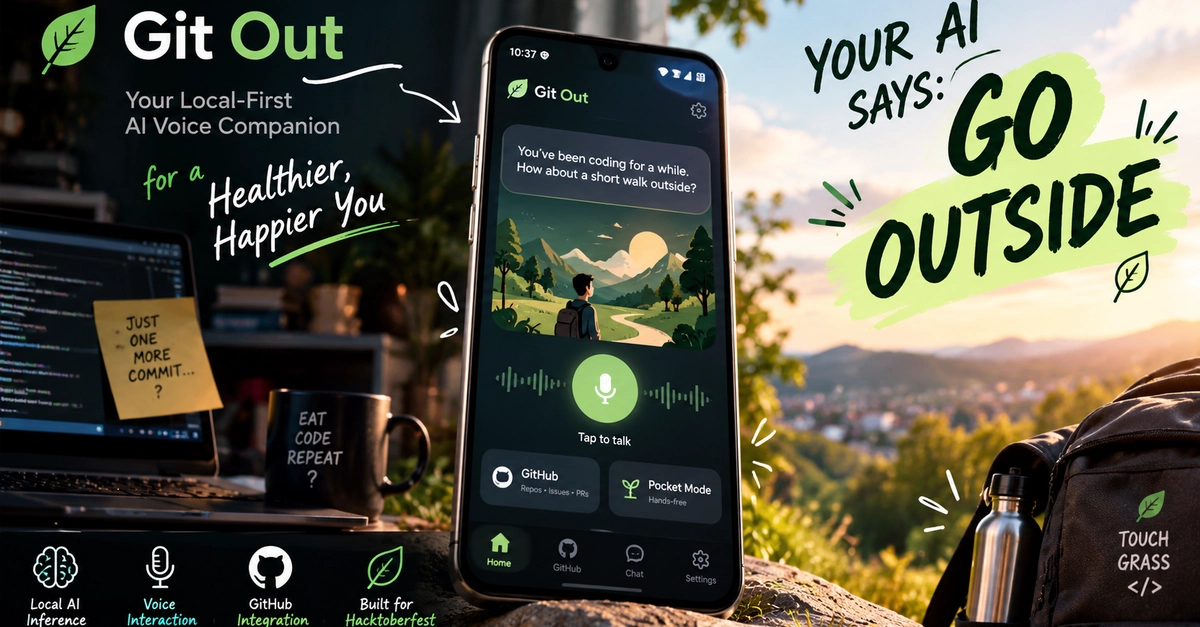 Git Out: A Local Voice Companion That Helps Developers Touch Grass