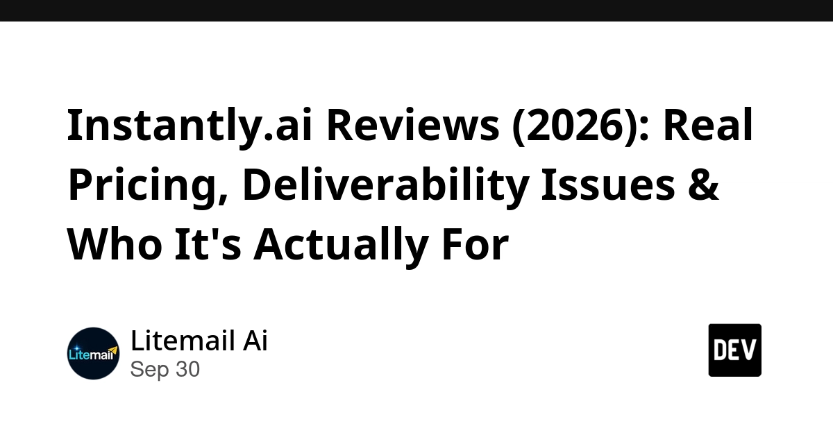 Instantly.ai Reviews (2026): Real Pricing, Deliverability Issues & Who It's Actually For